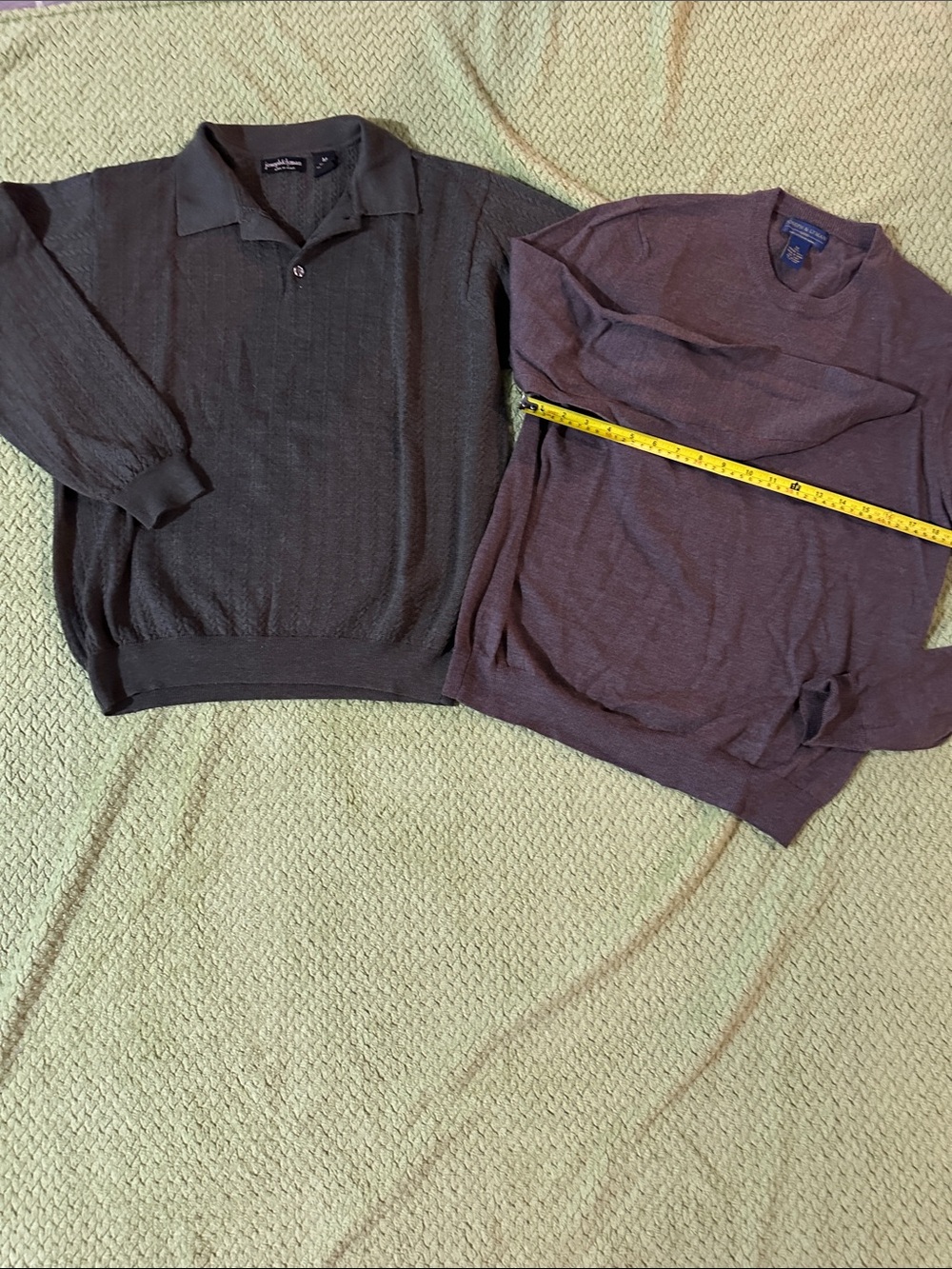 Unbranded Men's Dark Charcoal Crewneck Sweater - Lightweight Knit